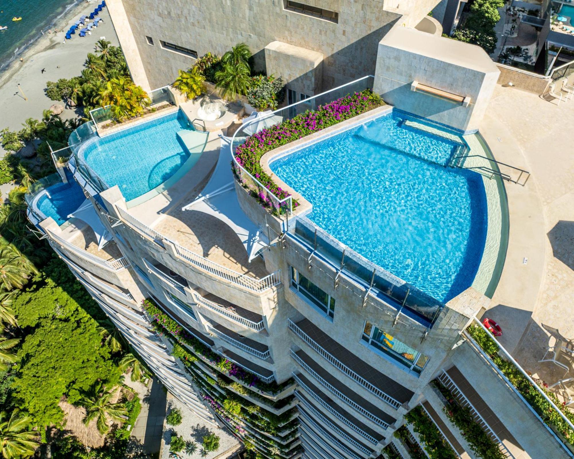 Hotel Irotama Lago Santa Marta  Exterior foto Aerial view of the rooftop pool